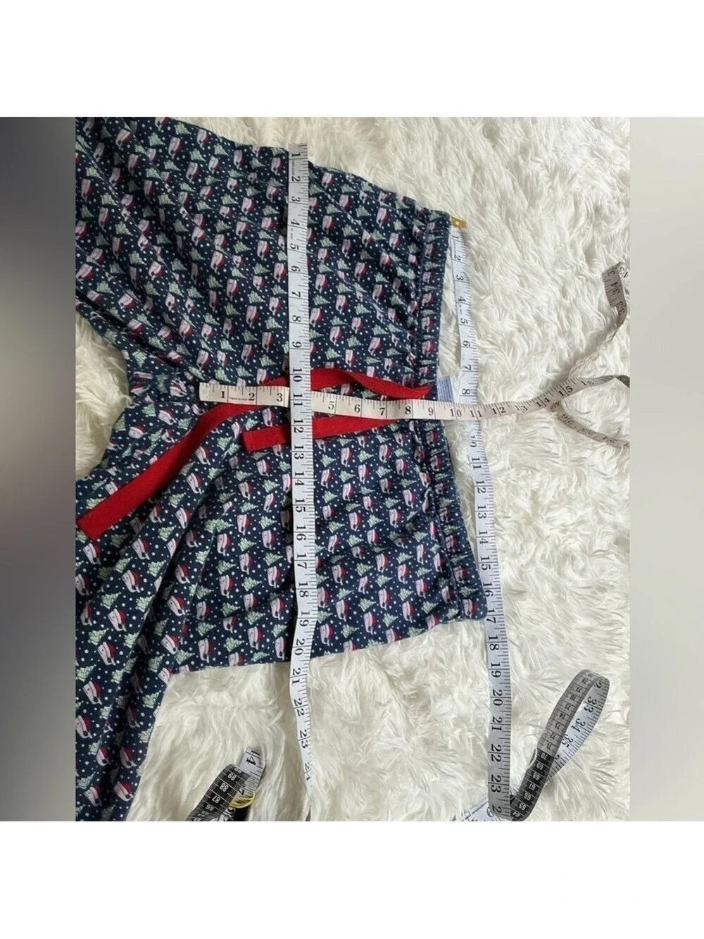Vineyard Vines Women's Christmas Pajama Pants Snowflake Tree Print Size M